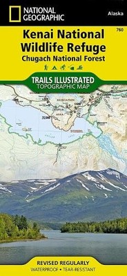 Nat Geo Maps Kenai National Wildlife Refuge Map (Map)