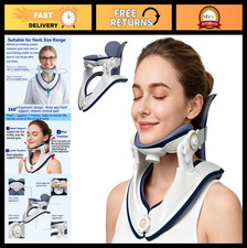 Cervical Traction Device Neck Support Brace f...