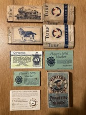 8 x Cigarette/Cigar Nostalgic Pieces Post WW2. Assortment Job Lot of tobacciana.