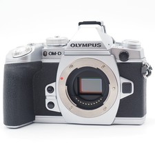  Near Mint  OLYMPUS OM-D E-M1 Silver Mirrorless Camera 769 Shutter Count