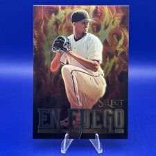 2023 Panini Select Baseball Eury Perez En Fuego #9 Rookie RC Miami Marlins