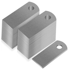 Pcs Steel Weld on Tab Universal Shock Mount Flat Tab Brackets 30 Long Type