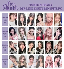IVE Be Alright IVE SECRET TOKYO & OSAKA OFF-LINE EVENT Sep. BENEFITS PHOTOCARD