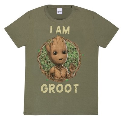 Marvel Studios I Am Groot   Badge T-Shirt