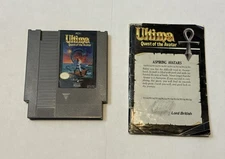 Ultima: Quest of the Avatar (Nintendo Entertainment System, 1990) Cartridge Only