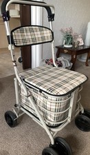Able2 shopping trolley with seat, used once. Originally paid 149.99 