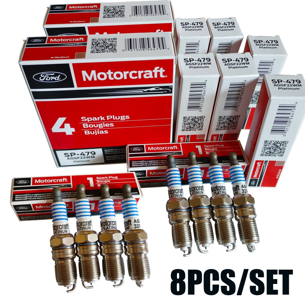 New 8PCS Platinum Spark Plugs SP479 For 1997-2003 FORD F-150 V8 4.6L / 5.4L US