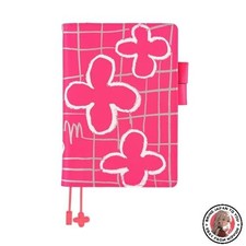 NEW Hobonichi Cousin A5 Notebook Cover Makoto Matsubayashi/Pink Flower