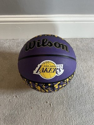 NBA Los Angeles Lakers Graffiti Basketball Ball - wenig benutzt