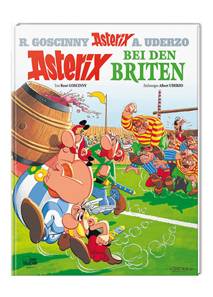 Asterix 8 - Asterix bei den Briten - (gebundene Ausgabe) Egmont Comic