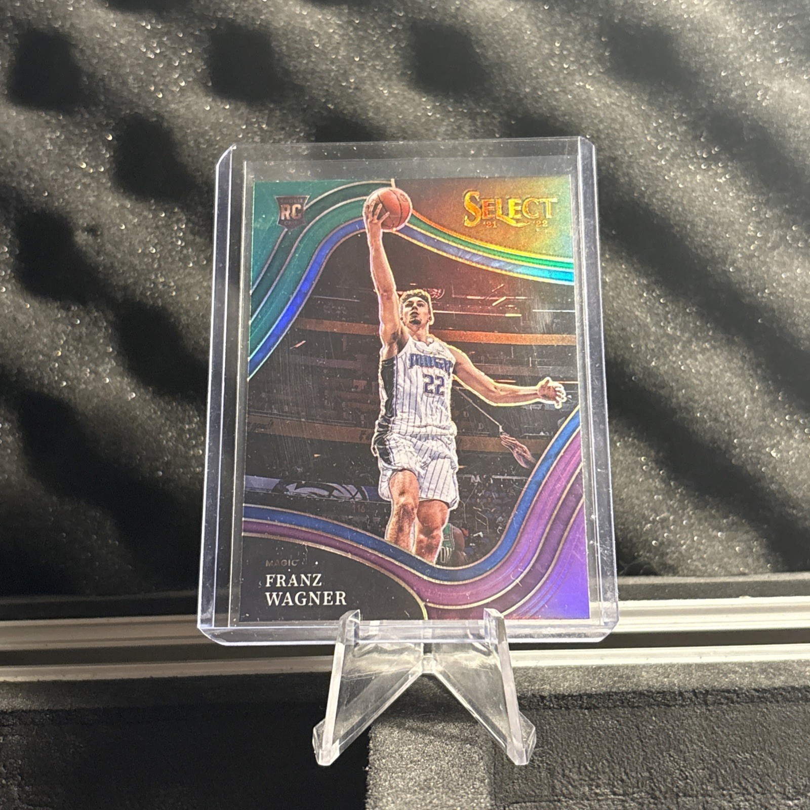 2021-22 Panini Select FRANZ WAGNER #282 RC Green White Purple Prizm Courtside 