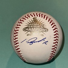 TADAHITO IGUCHI (Sox) Signed Official 2005 WORLD SERIES Baseball Beckett (BAS)