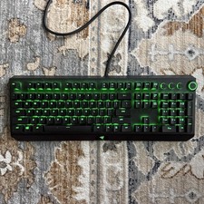 Razer BlackWidow Elite Backlit LED Wired Gaming Keyboard Black Tested RZ03-0262