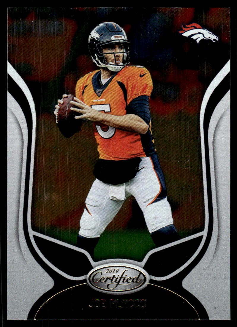 Joe Flacco #37 2019 Panini Plates & Patches Football 2019 Panini Certified Printing Plate