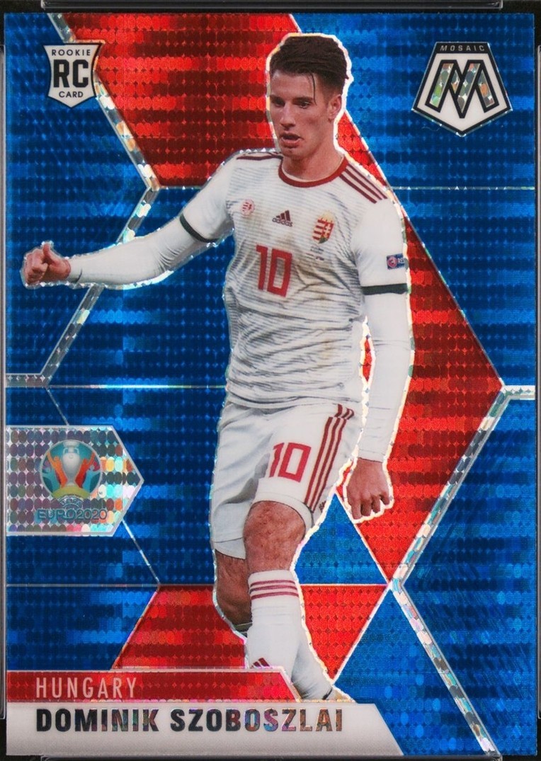 2021 Panini Mosaic UEFA Euro 2020 Dominik Szoboszlai #49 for