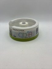 Sealed Memorex LightScribe CD-R 80 min 700MB Recordable Blank Discs 20 Pack 52x