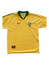 Vintage Austy Brazil Jersey Size XL Football Soccer
