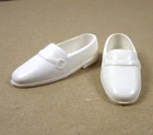 Ken & Donny Osmond white Shoes squishy loafers vtg Mattel 70s 1976 Hong Kong