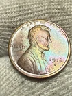 1915-S Lincoln Wheat Cent - Lustrous Au+  Semi-key  Better Date  Toned