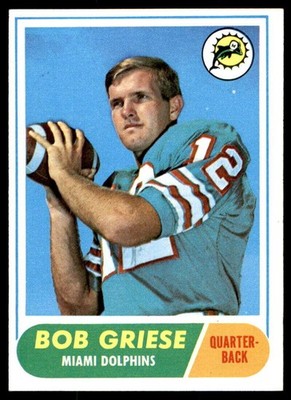 1968 Topps Football - Pick A Card - Cards 101-219