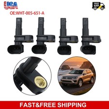 4pcs Abs Wheel Speed Sensor For 2011-2017 Vw Touareg 2011-2017 Porsche Cayenne