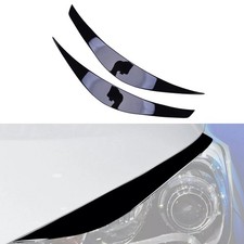 L+R Headlight Eyebrow Eyelid Cover Trim Fit for Hyundai Veloster 2011-2017