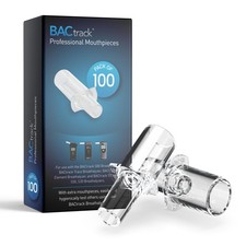 Breathalyzer Mouthpieces 100 Count Compatible