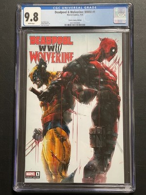 2024 Deadpool & Wolverine WWIII #1 Trinity Comics Exclusive Variant CGC 9.8