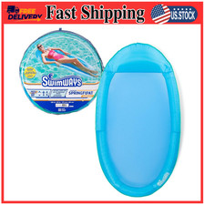 SwimWays Spring Float Premium Hammock Lounger Inflatable Pool Float Adult
