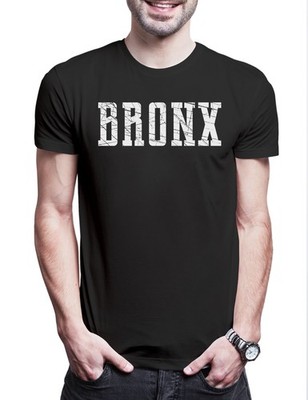 Urban Backwoods Bronx Varsity Herren T-Shirt Ghetto Gang East South Bronx Rap
