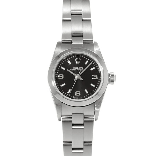 Rolex Oyster Perpetual 76080 Automatic 24mm Black Dial #WW872
