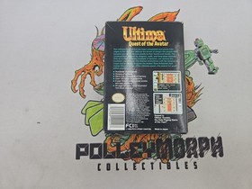 Ultima Quest of the Avatar NES Box + Game. No Manual 