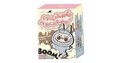 Labubu Originals Exciting Macaron Vinyl Face POP MART Plush Doll Mystery Box
