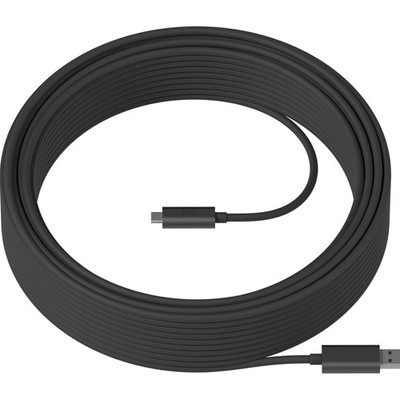 Logitech UC 45 Meter Strong USB Cable in Dark Grey - 939-001805