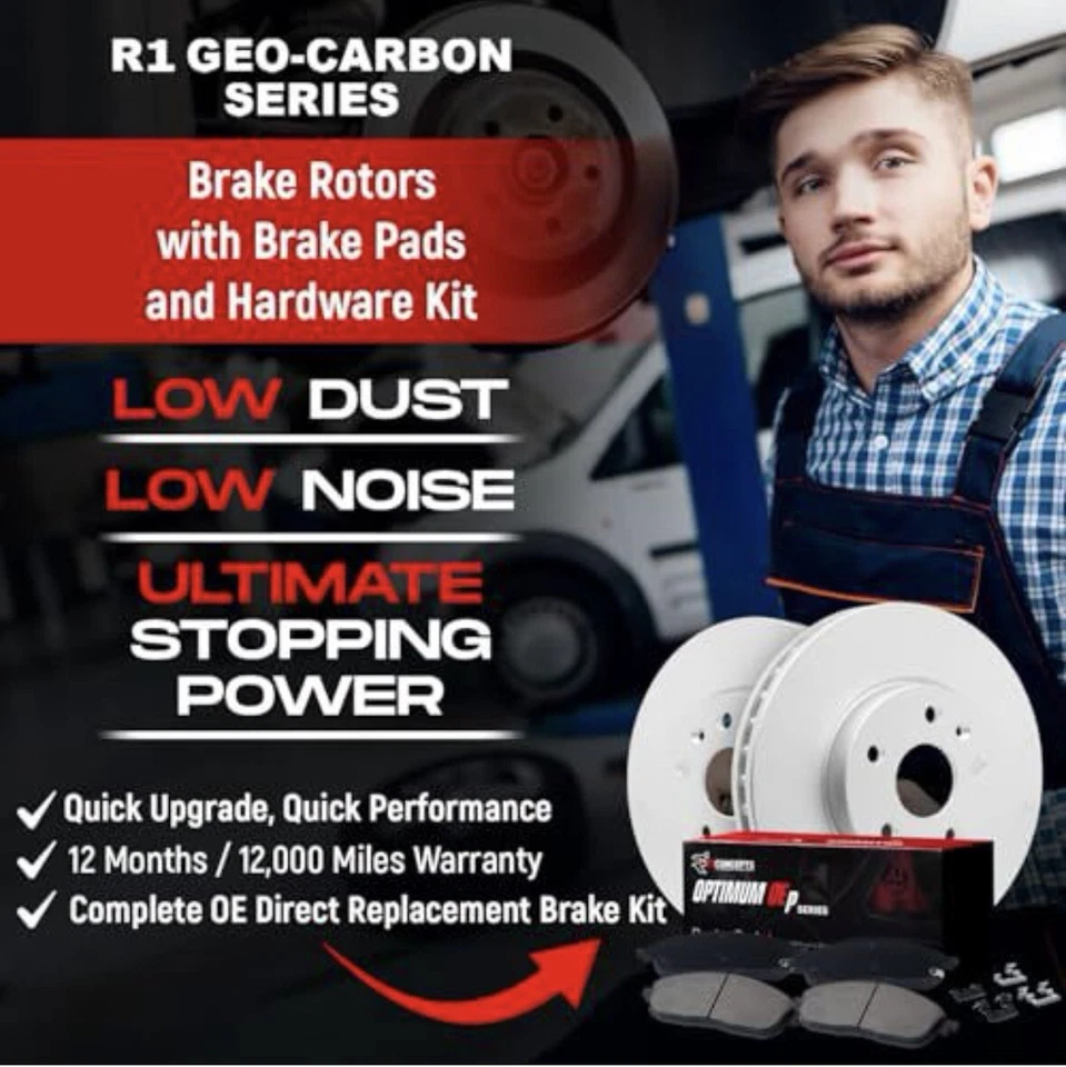 2x Disc Brake Rotors for LEXUS LS460 2007-2017 Rear Driver & Passenger 334mm - Image 2 of 3