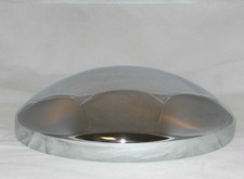 1 Piece Baby Moon Dome Wheel Rim Chrome Steel Center Cap 10-18 Id 10-12 Od