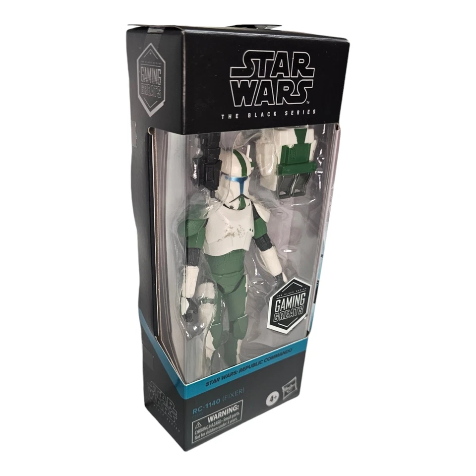 Star Wars The Black Series RC-1140 FIXER Republic Commando Gamestop Exclusivo Foto 3 de 4
