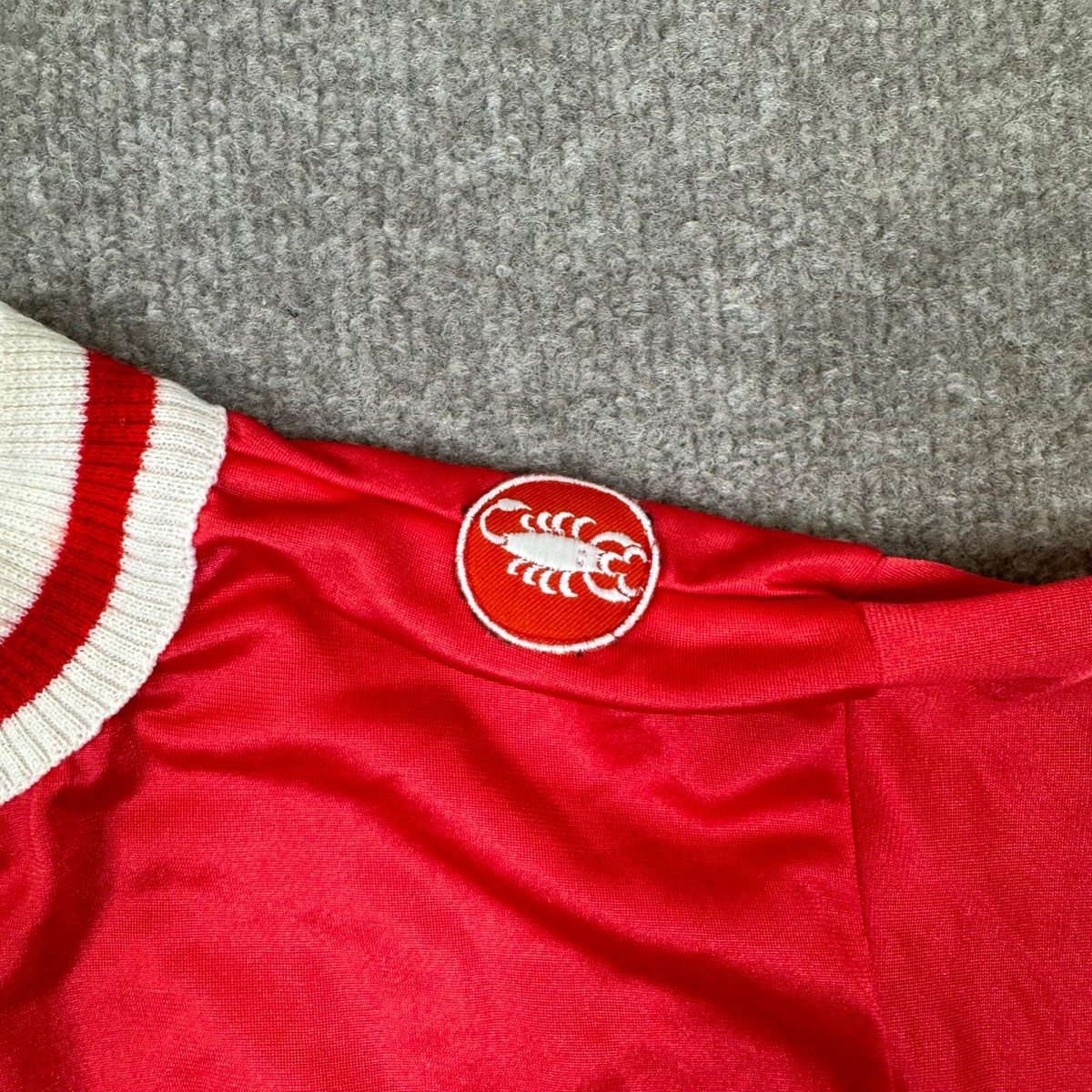 Maillot Castelli Christmas LTD Edition Rouge Blanc - Édition Limitée