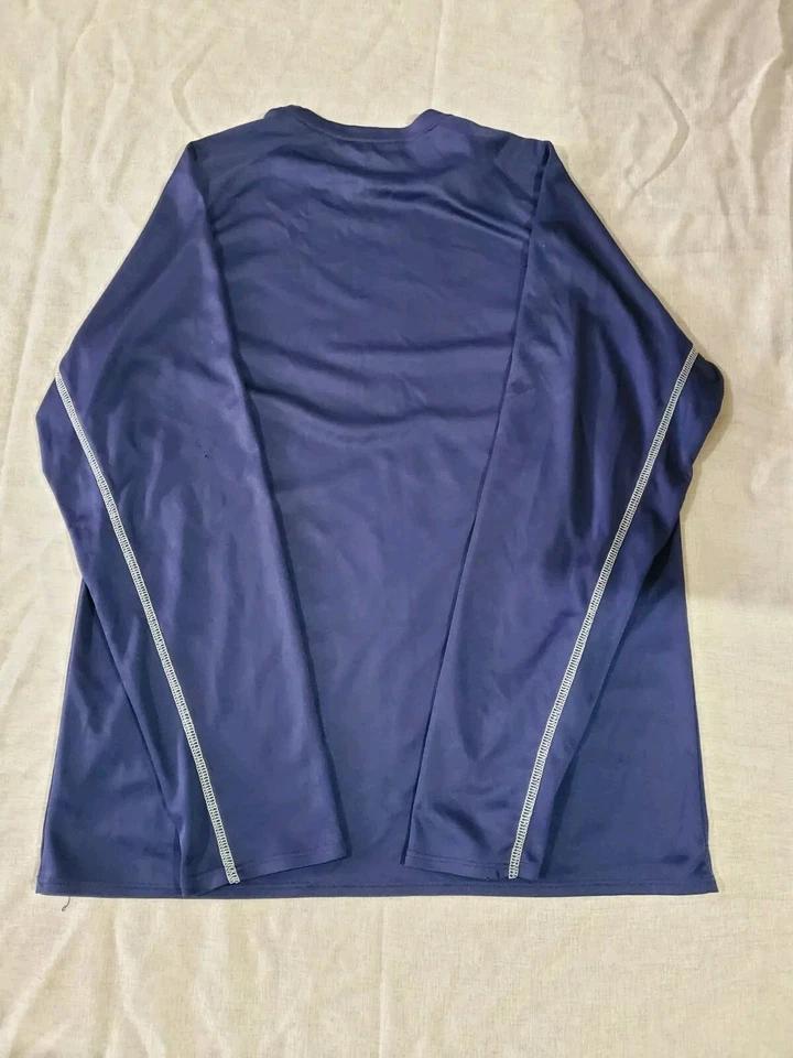 Camiseta de manga larga 100 % poliéster Pro Edge grande para niños Siracusa Atletismo Foto 2 de 4