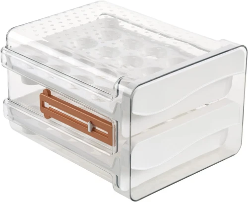 40 Capacity Egg Container for Refrigerator, Household Egg Holder for Fridge - Bild 7 von 7