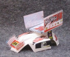 HO VACUUMED SPRINT CAR BODY 14- NEVER USED