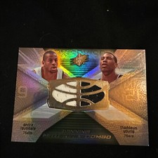 Philadelphia 76ers 2008-09 SPx Winning Materials Andre Iguodala Thaddeus Young