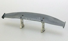 1/10 RC Car WING SPOILER Single Carbon Fiber 185mm #54
