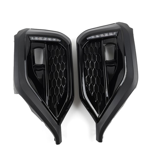 1x LED Turn Signal DRL Fog Lights Bezel Kit For Subaru WRX STI 4Door Sedan 22-24 - Picture 7 of 16