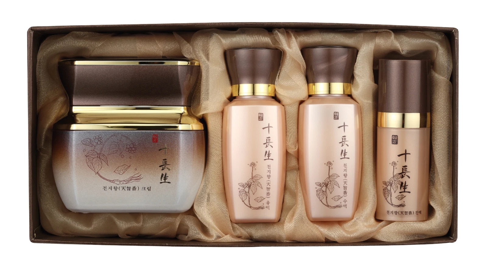 [Rosee] CheonJiHyang Cream Set Korean Cosmetics Anti-Aging Deep Nutrition