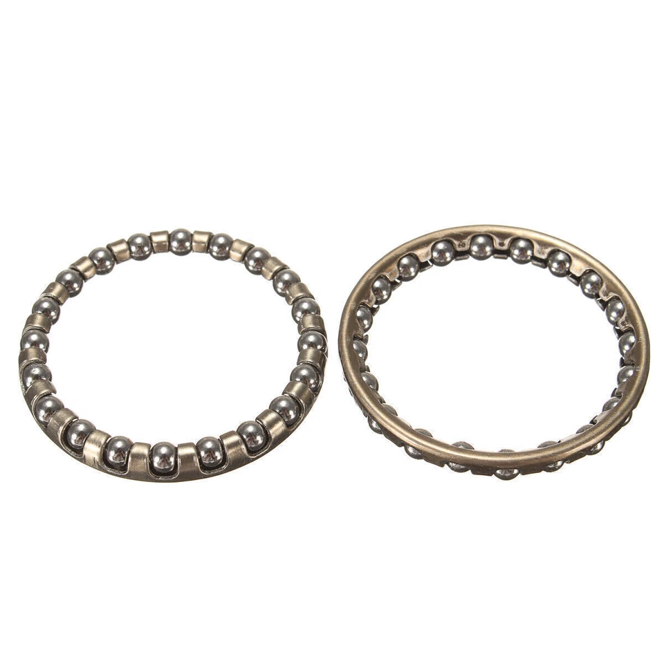 2Pcs bicycle ball bearing caged 1-1/8 Threadless headset cup Threaded MTB Road - Image 4 of 4