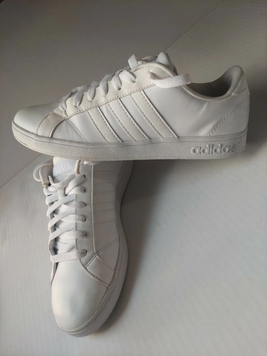 Adidas men's deals cloudfoam white