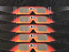 1-50 Pair: 2024 HD Solar Eclipse Glasses. ISO/CE/NASA Certified RUSH Shipping