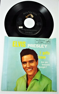 Elvis Presley – Are You Lonesome Tonight / I Gotta Know – RCA 45 47 ...