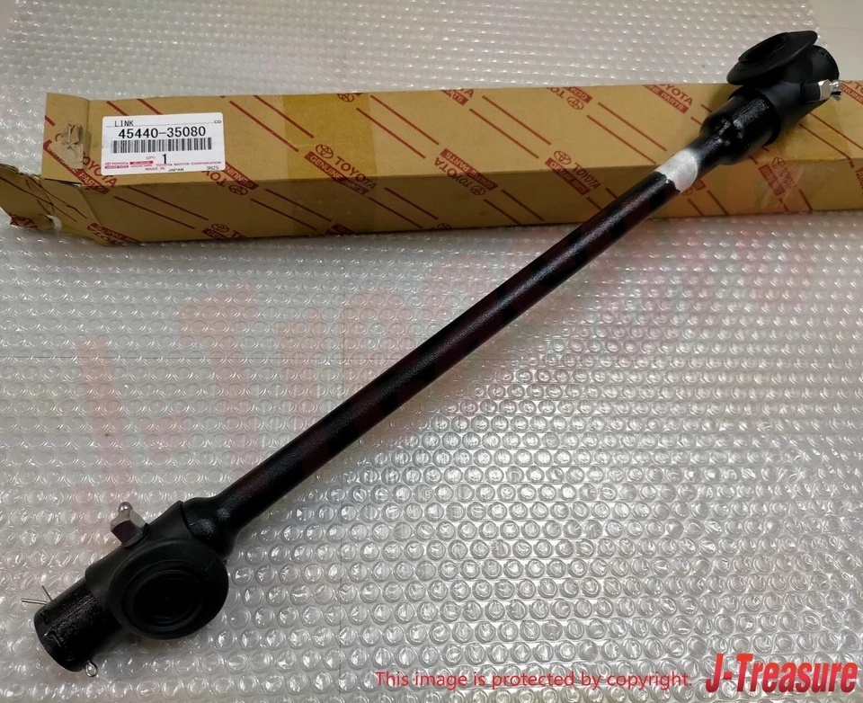 Conjunto de enlace de arrastre de dirección genuino Toyota 4runner LN65 1984-1986 45440-35080 FABRICANTE DE EQUIPOS ORIGINALES Foto 3 de 4